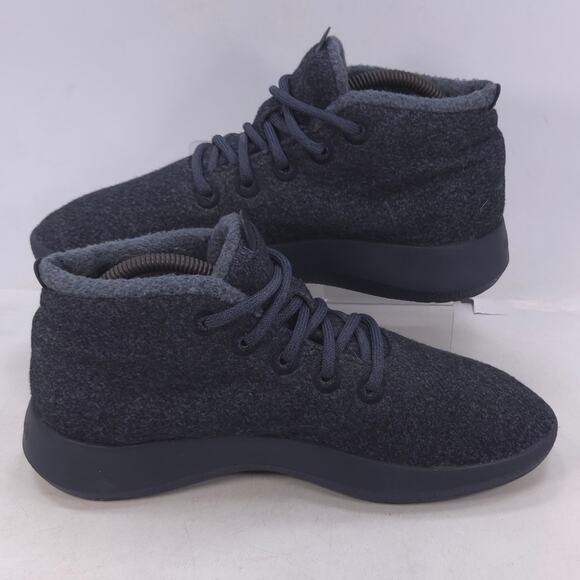 Allbirds Wool Runner Ups Lace Up Athletic Running Shoe Womens Size 9 Black - Picture 5 of 10